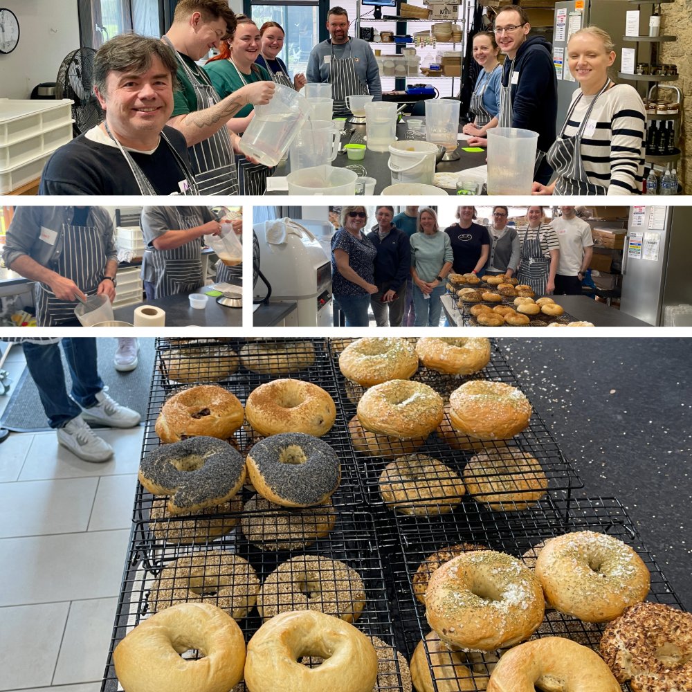 Bagel making experience day at Jacob’s Bagels in Pulborough